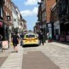Police called to town centre after reports of man with a knife