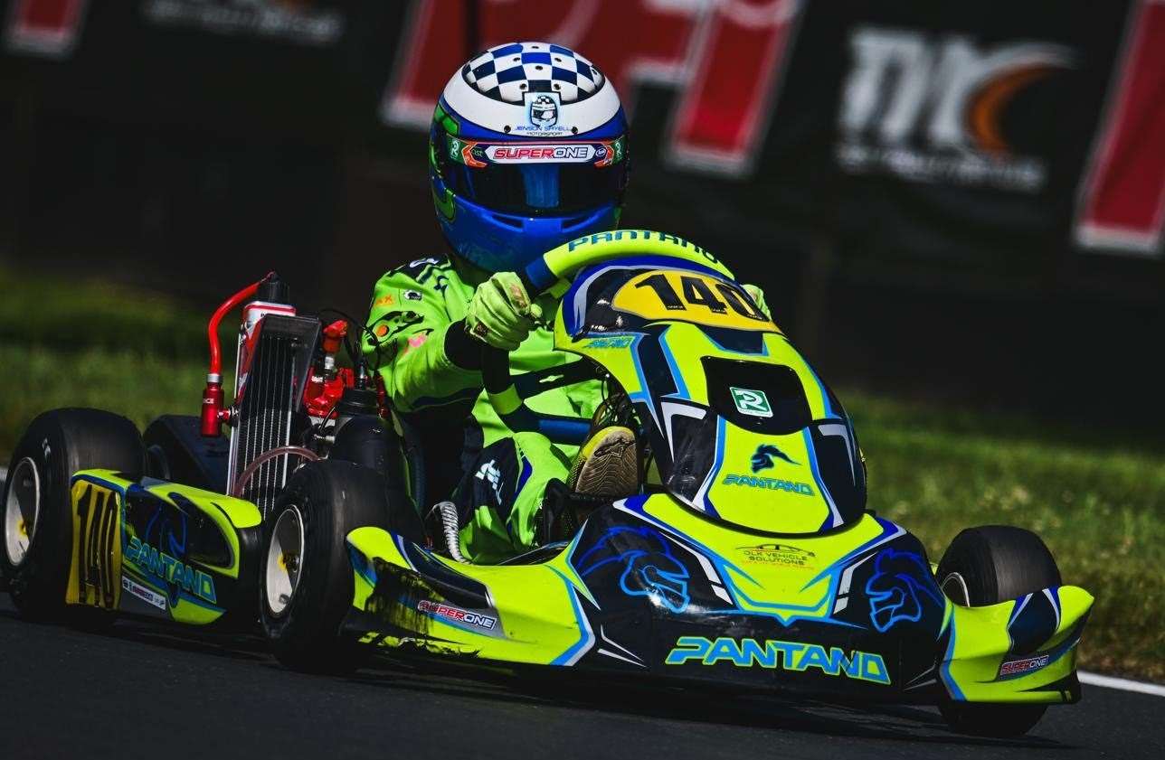 Jenson Sayell in action at PFI. Picture: Josh East