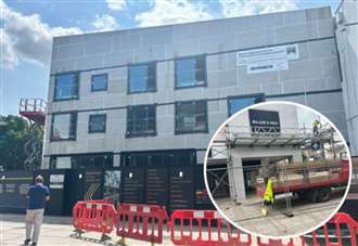 Workers busy as new community centre and casino edge closer to completion