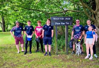 Young rugby players convert litter-picking into cash for Euro tour