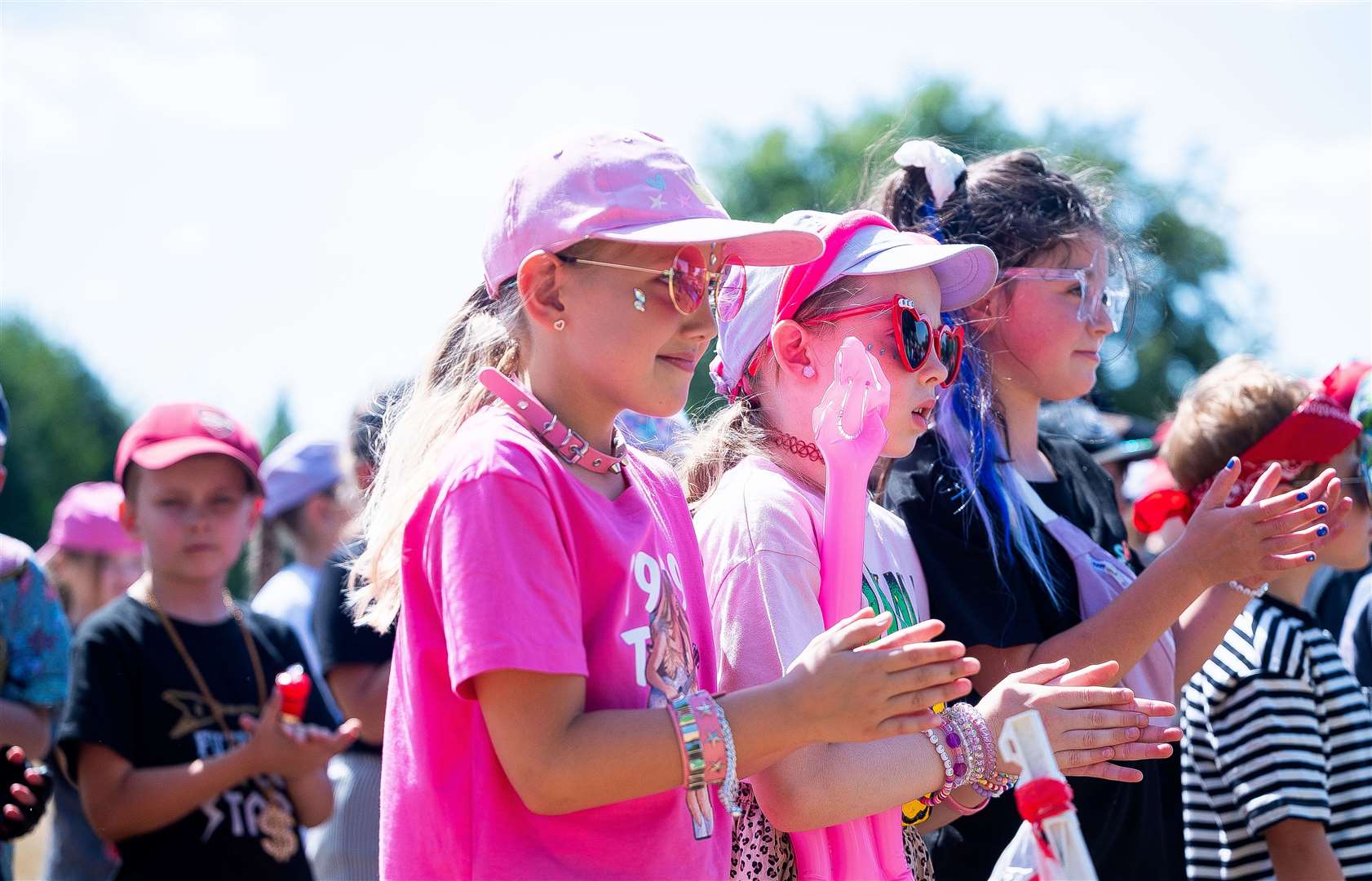 Pupils enjoy a rocking end-of-term event. Picture: Ian Burt