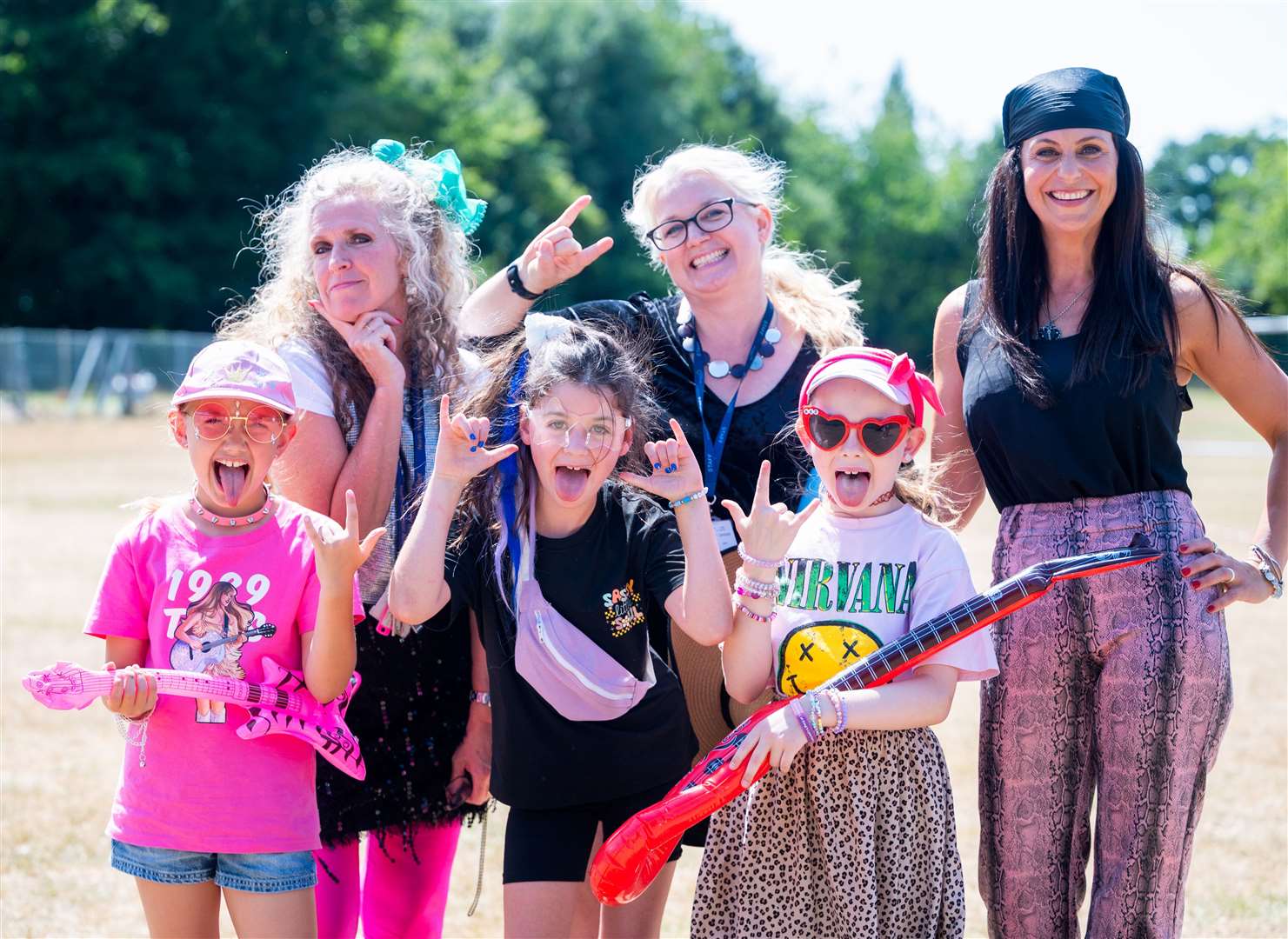 Festival fun at the academy. Picture: Ian Burt