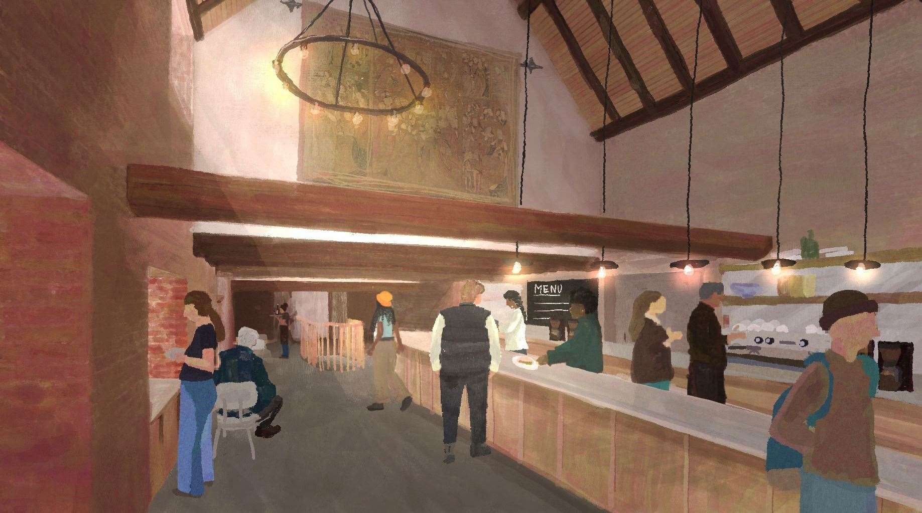 What the St George's café could look like. Picture: West Norfolk Council