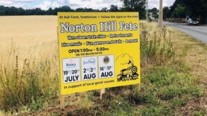 ‘Despicable’ thieves steal sign promoting charity events