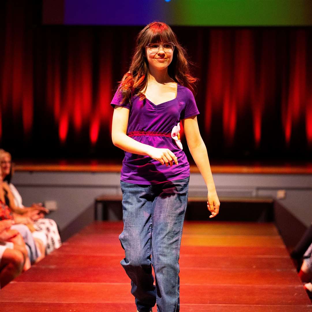 An outfit from the Year 12 collection. Pictures: Ian Burt/Barking Dog Media