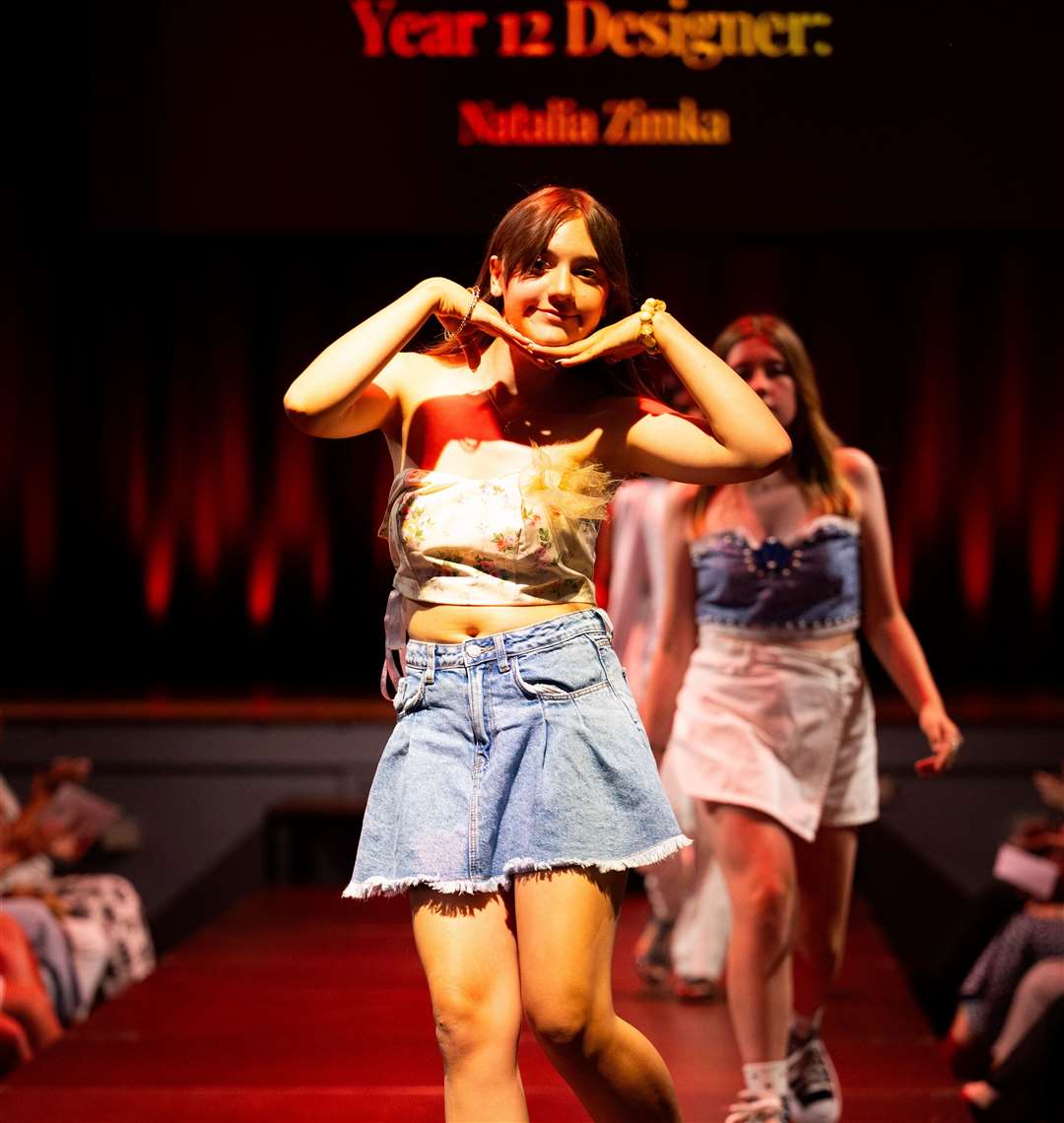 Some of the Year 12 designs. Pictures: Ian Burt/Barking Dog Media