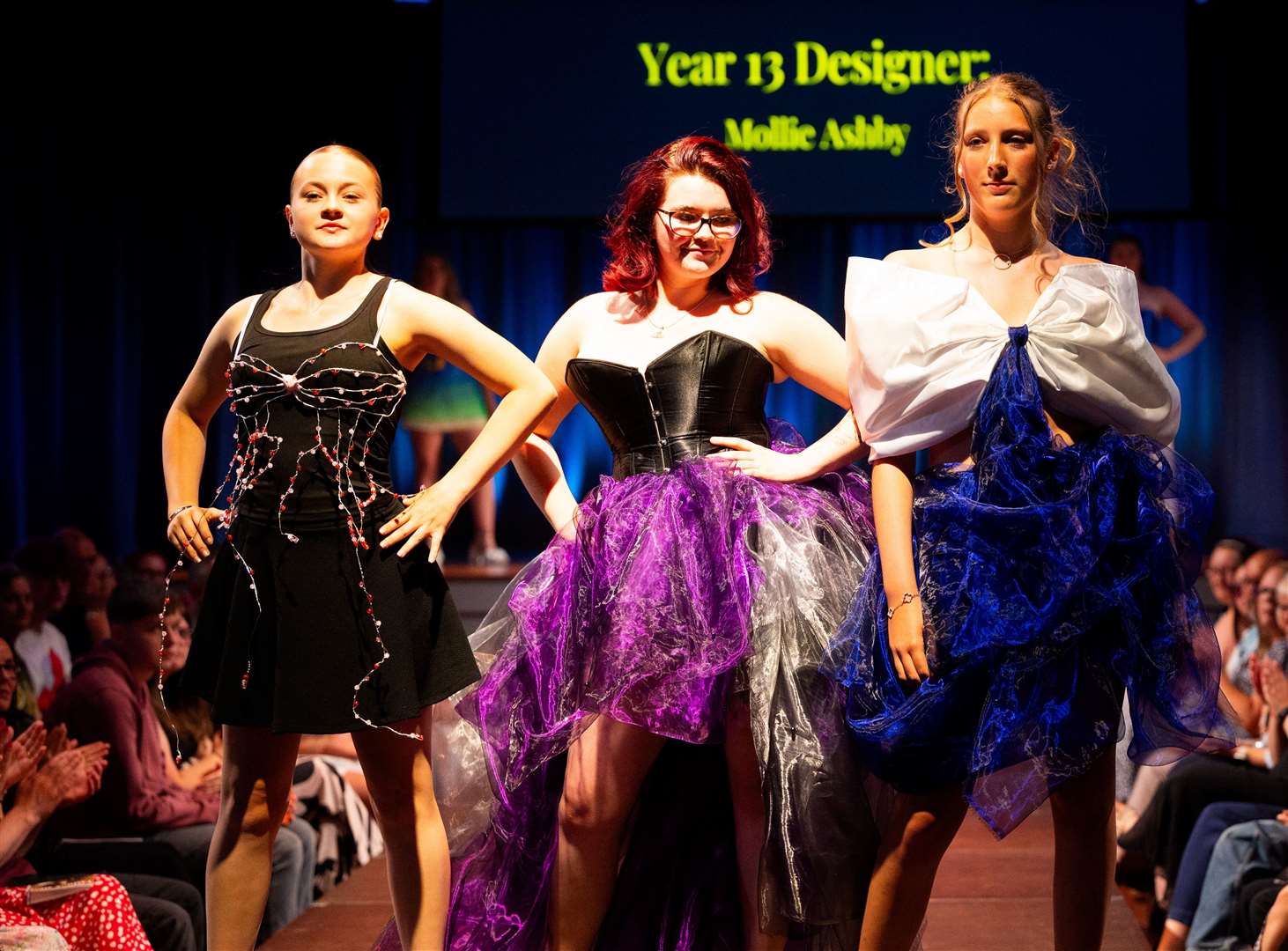 Some of the Year 13 collections. Pictures: Ian Burt/Barking Dog Media