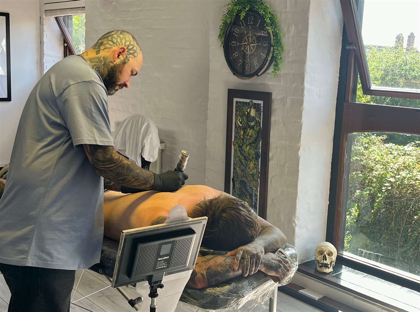 Ricky has been tattooing in Lynn for 13 years