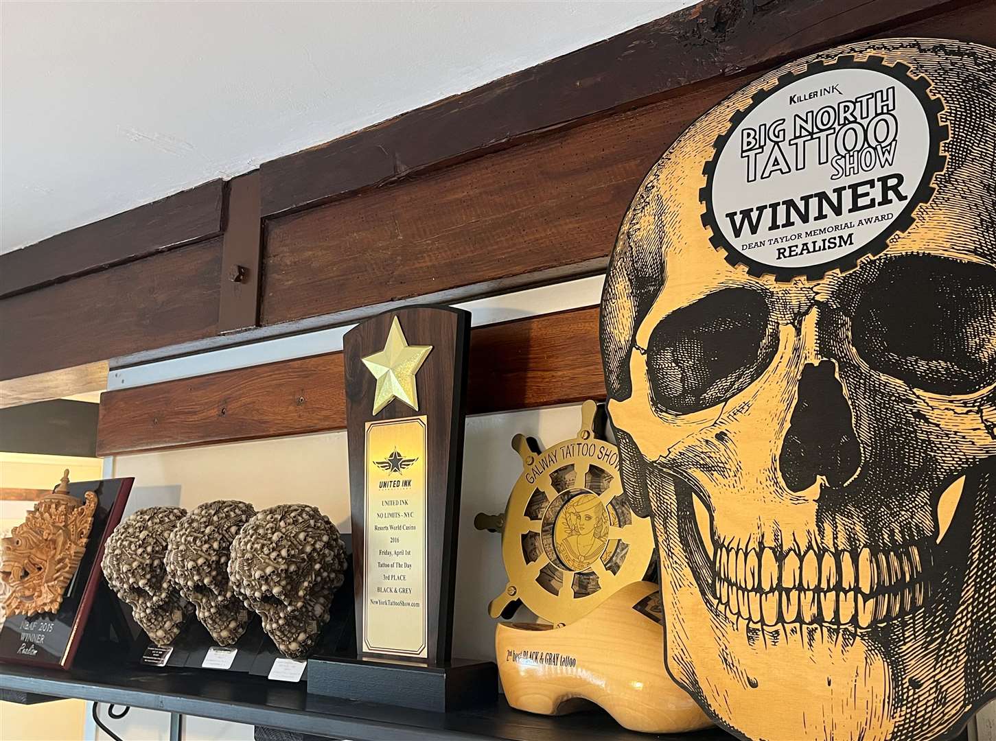 Ricky has won a number of awards for his skills