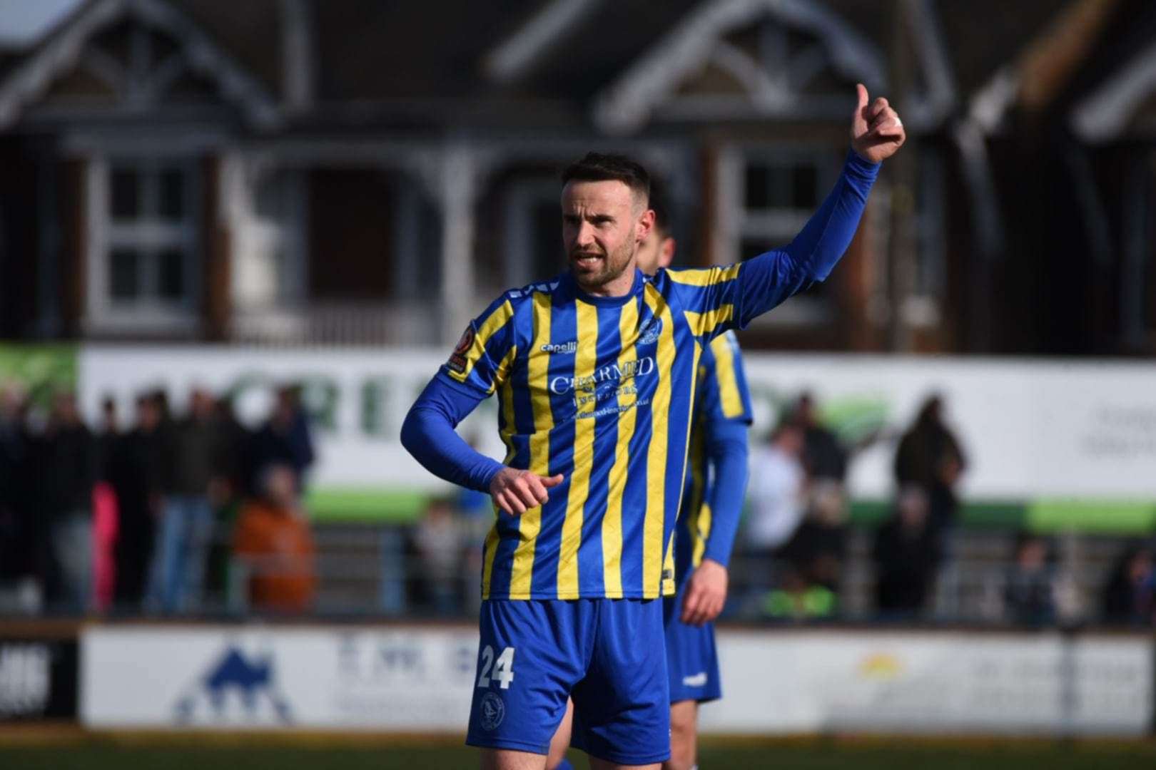Matty Warburton has left King's Lynn Town.