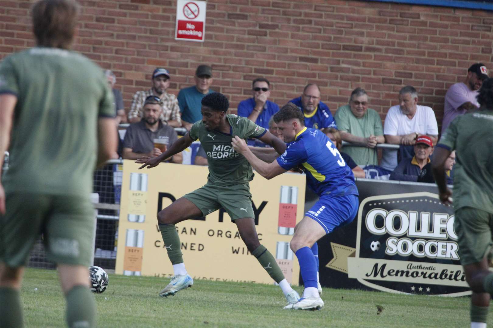 Action between King's Lynn Town and Peterborough United at The Walks. Picture: Ruby Pindar