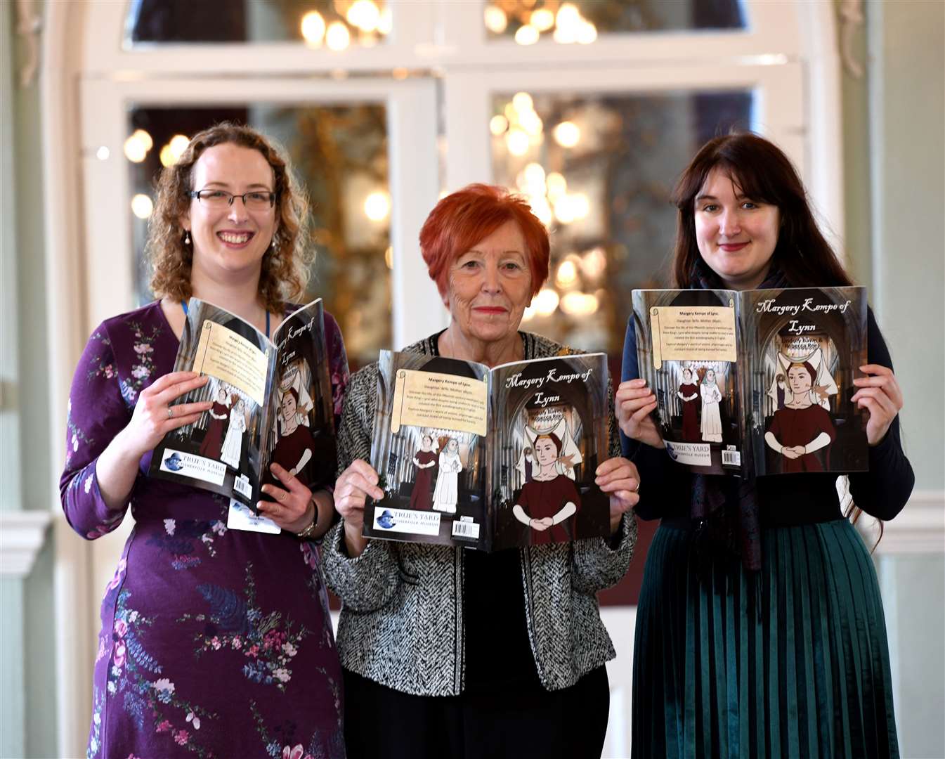 Margaret Wilkinson at a book launch in 2019