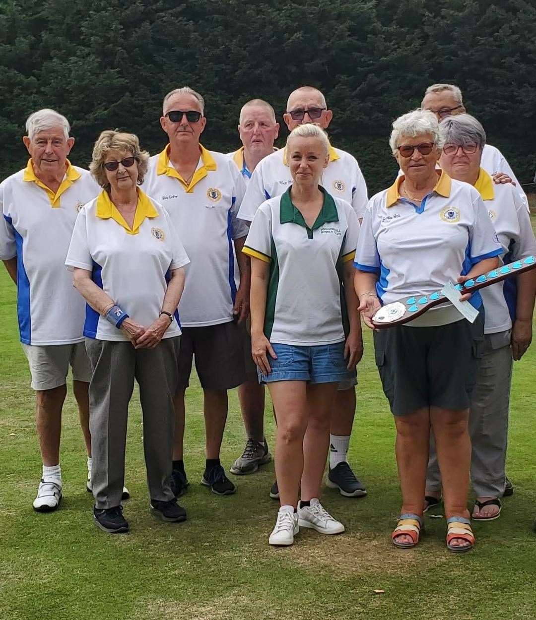 Successful bowlers from Lynn Bowls Club