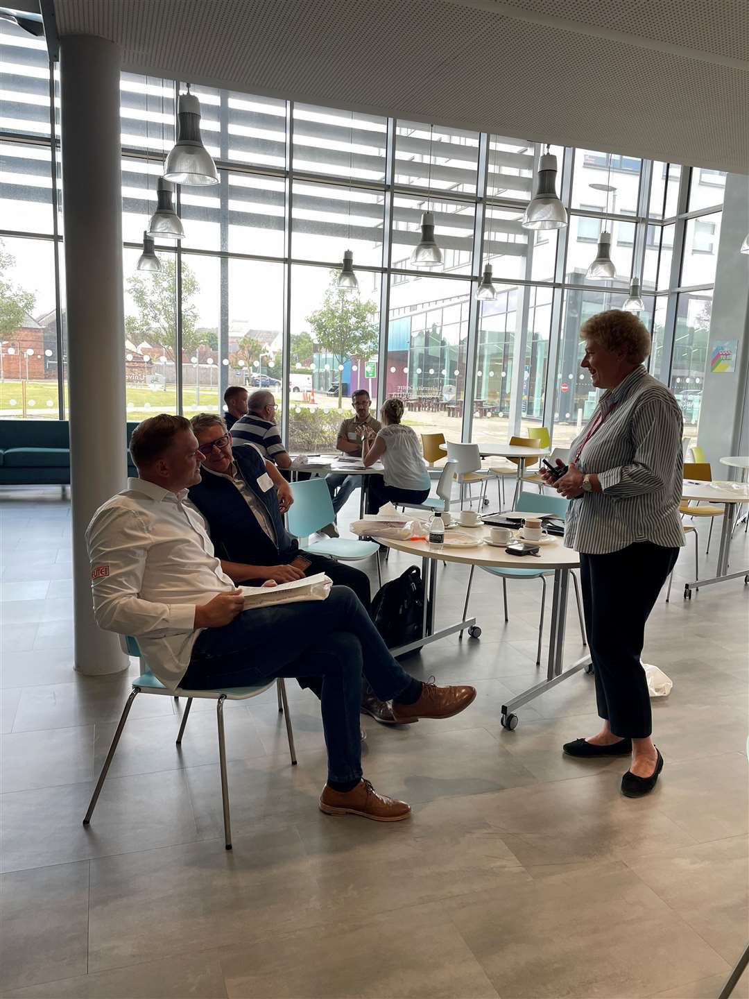 The employer brunch presented the opportunity to raise awareness surrounding apprenticeships