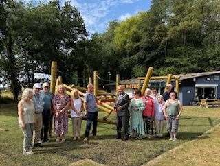 Lynn mayor Andy Bullen opened the new fitness park last Friday