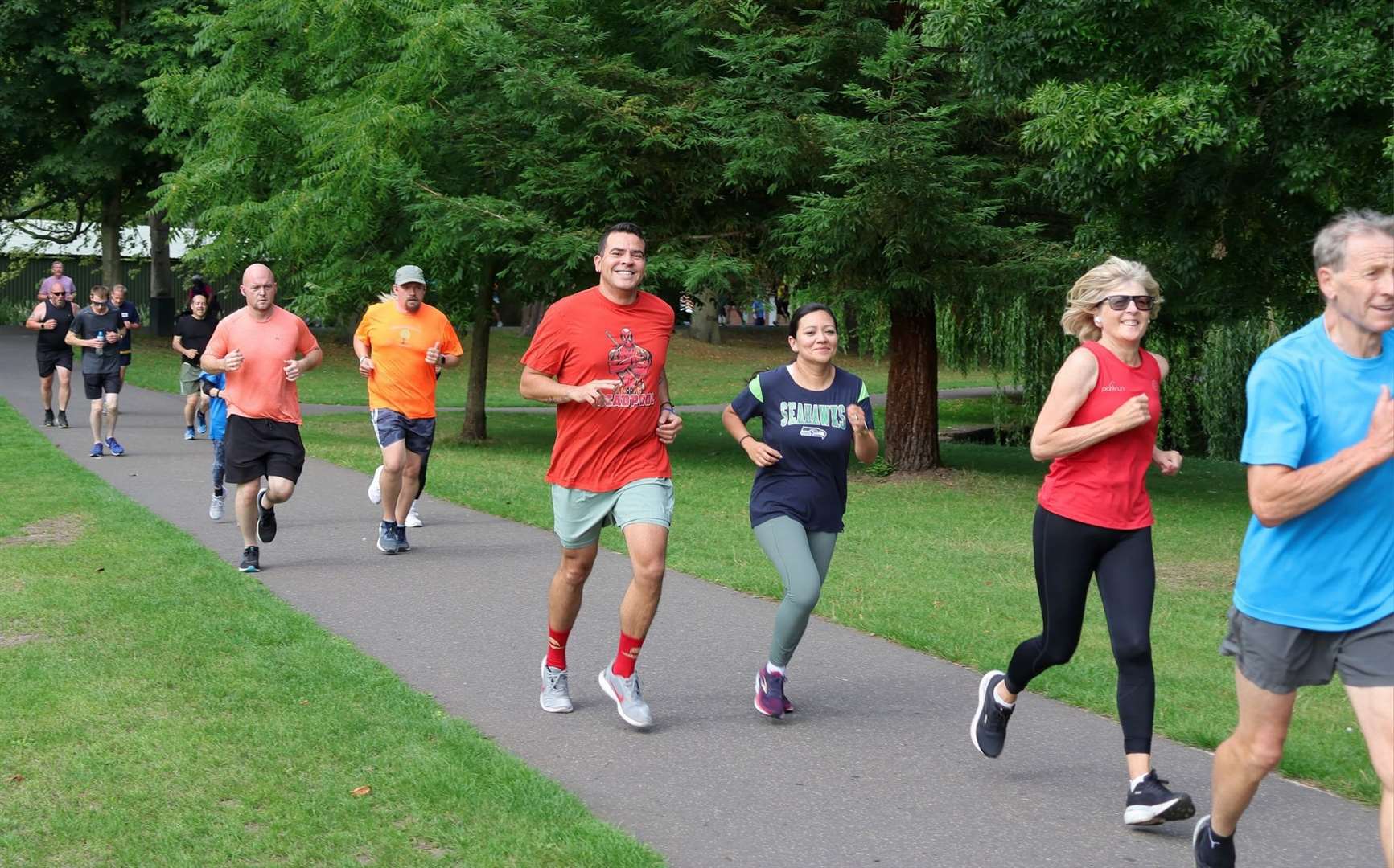 Action from the latest Lynn parkrun. Picture: Emily Nichols