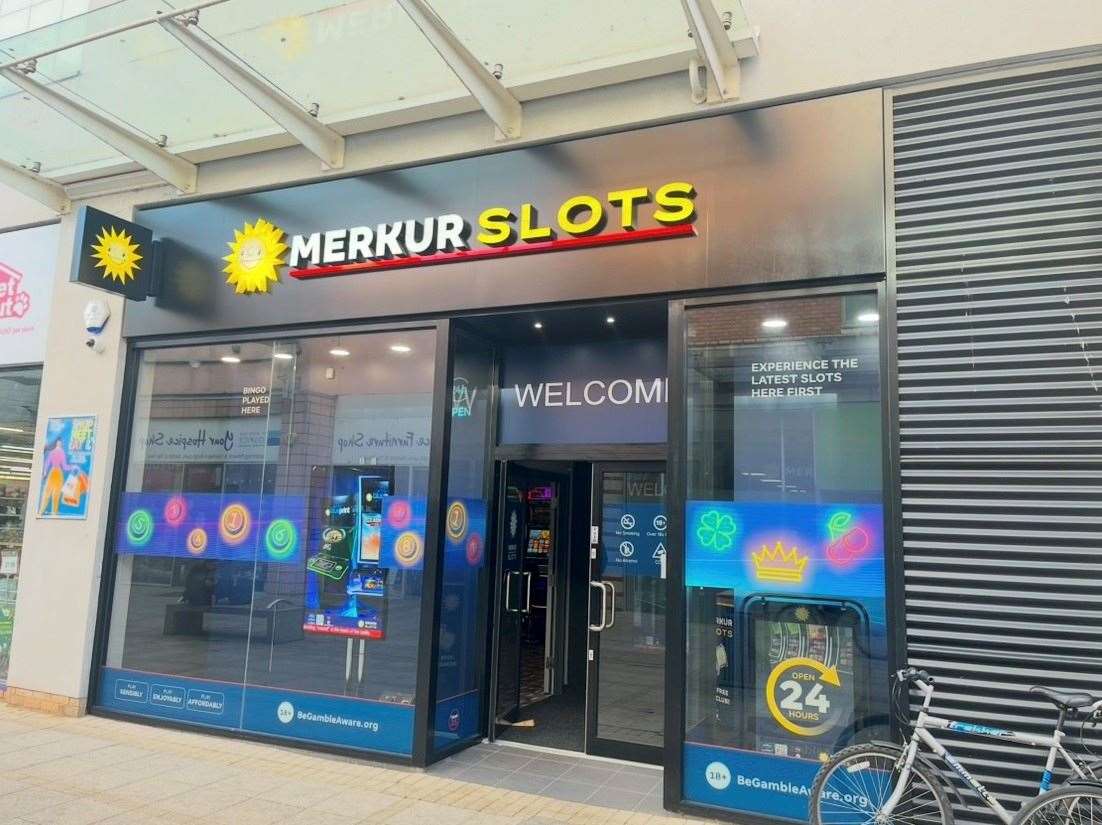A 24-hour MERKUR Slots on Broad Street in Lynn