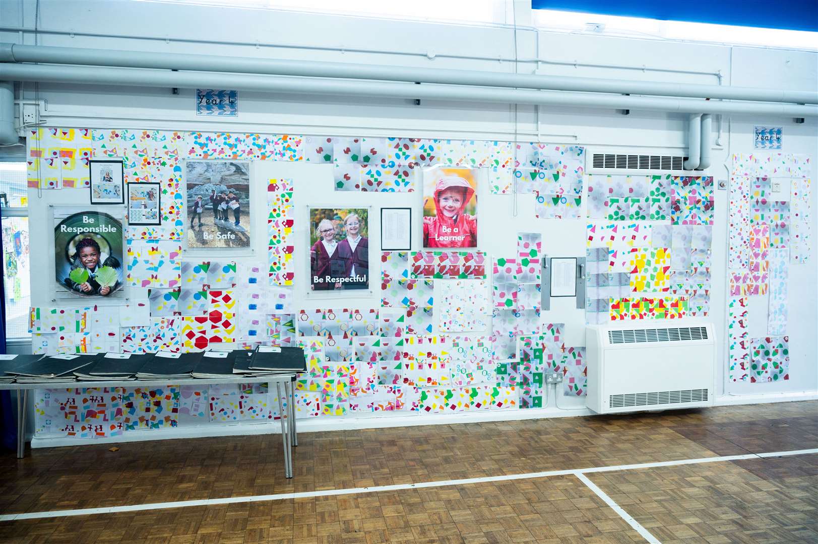 Some of the work on display
