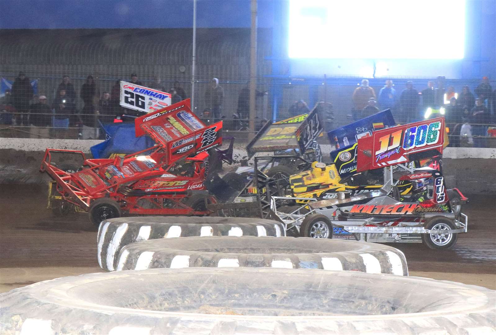 The F2 stock cars are back at Lynn on Saturday. Picture: Dave Bastock