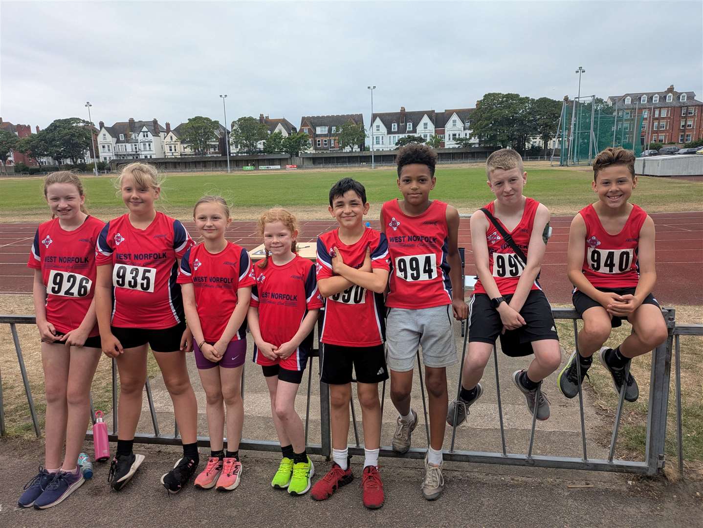 West Norfolk Athletic Club's Quadkids competitors