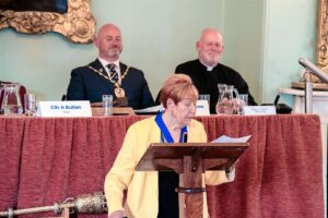 Special ceremony appoints longest-serving councillor in borough as alderman