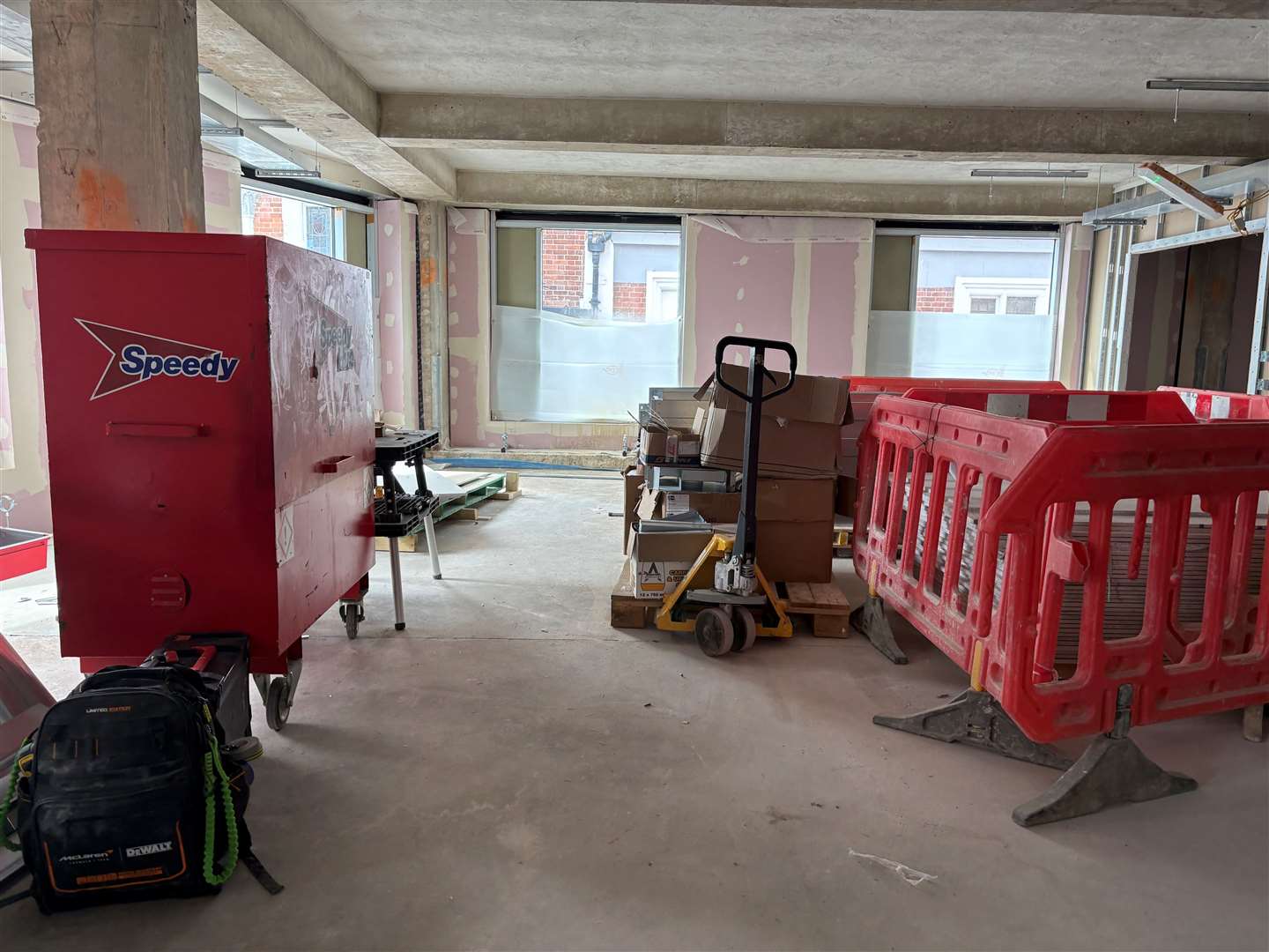 A peak inside the new library