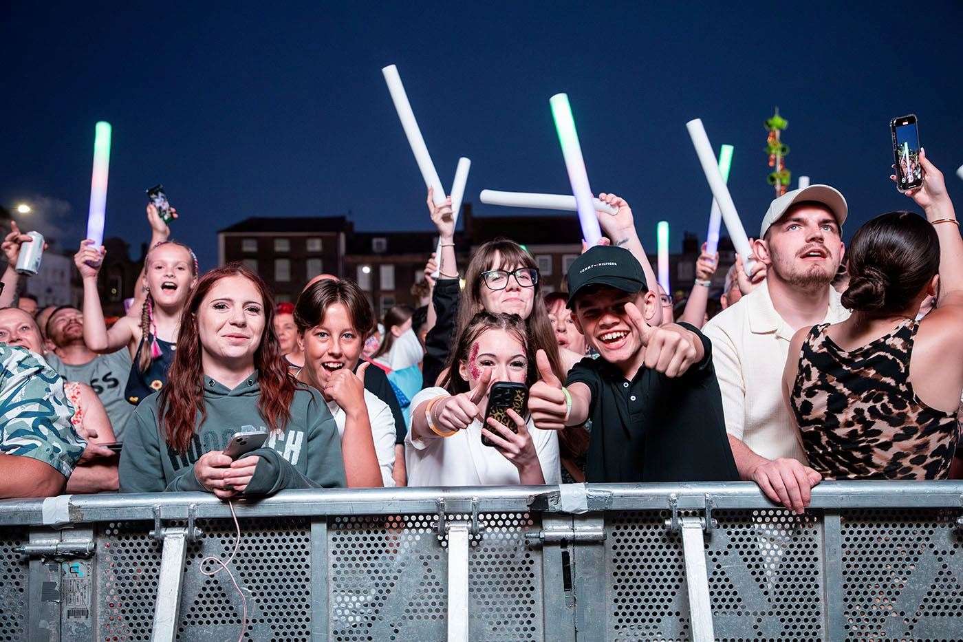 Some of the crowd at the final weekend of Festival Too. Pictures: Ian Ward
