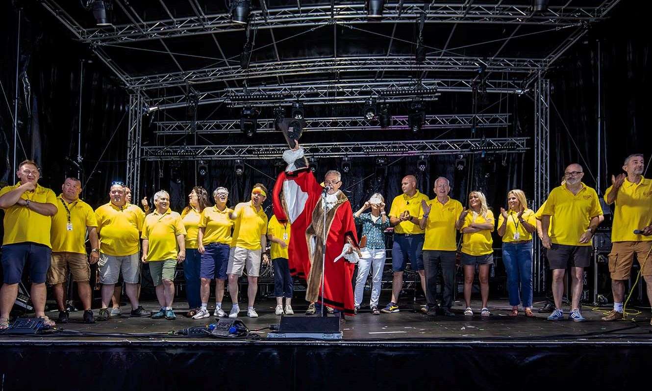 Take a bow organisers of Festival Too who took to the stage last Saturday night with praise from West Norfolk mayor Cllr Andy Bullen.