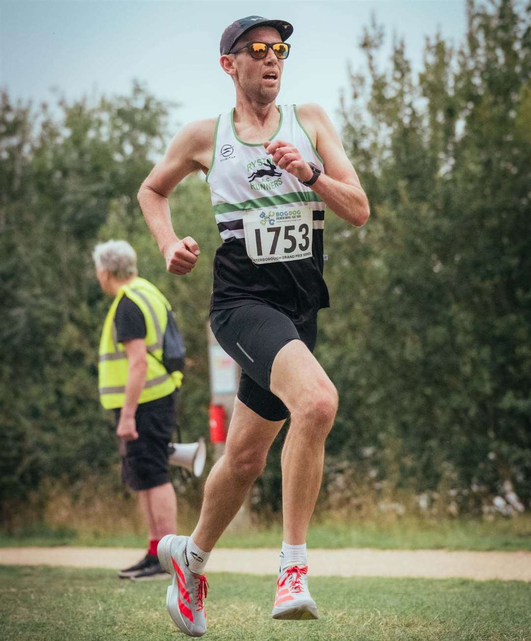 Chris Chaplin at the Peterborough 5k