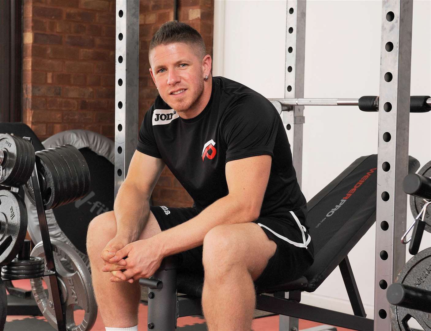 Roy Peckham celebrating his first year in business as Roy Peckham Personal Training at his studio