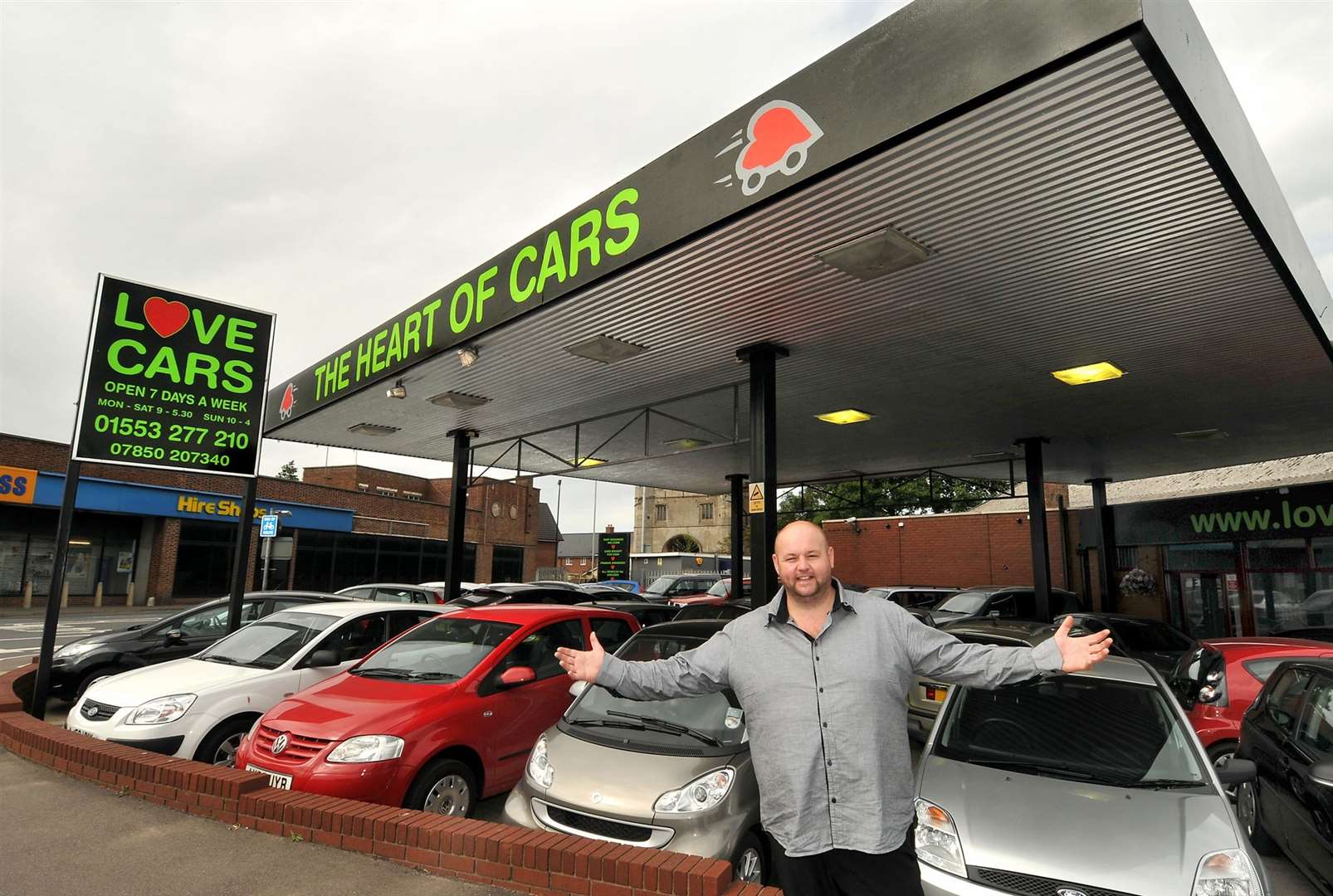 Reuben Cunningham set up 'Love Cars'