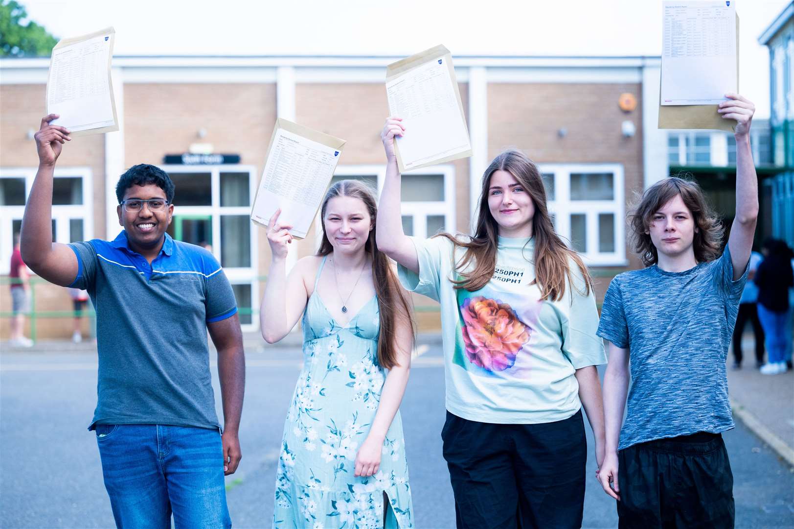 Springwood A-Level results day