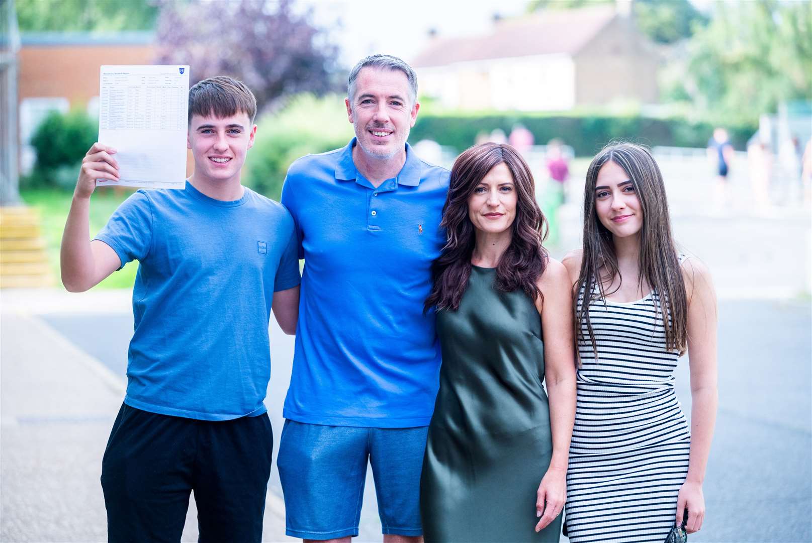 Finlay Hunter opened his results this morning. Picture: Ian Burt