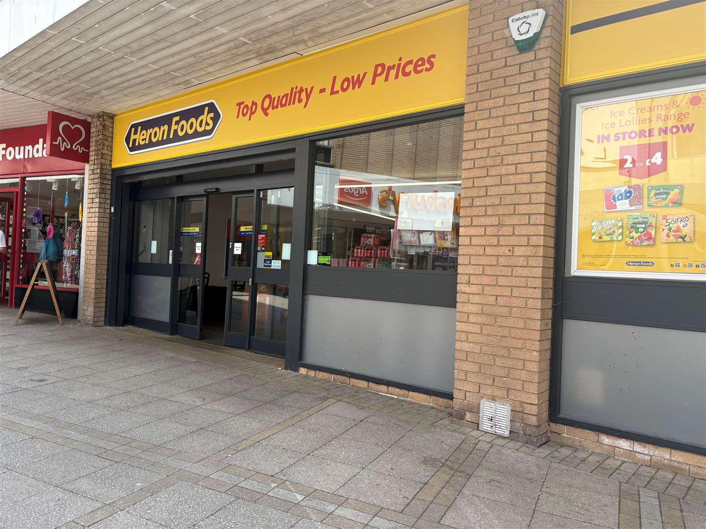 Lebedevas stole from Heron Foods in Lynn town centre. Picture: Google Maps