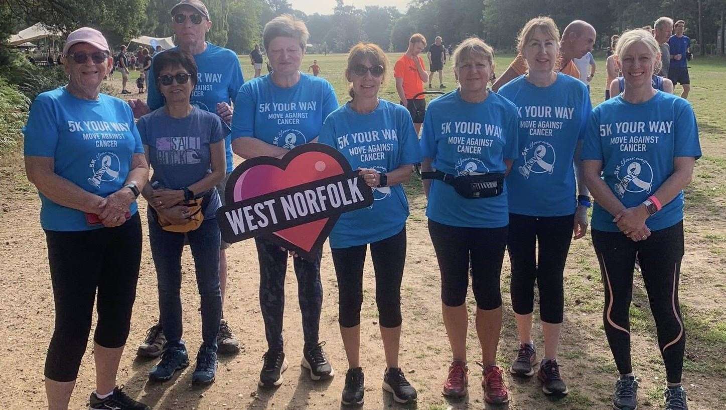 Sandringham parkrun competitors.