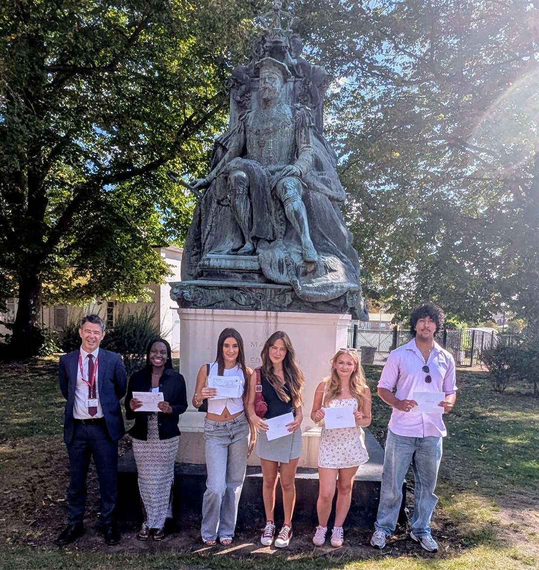 Students from KES have been celebrating their well-earned results
