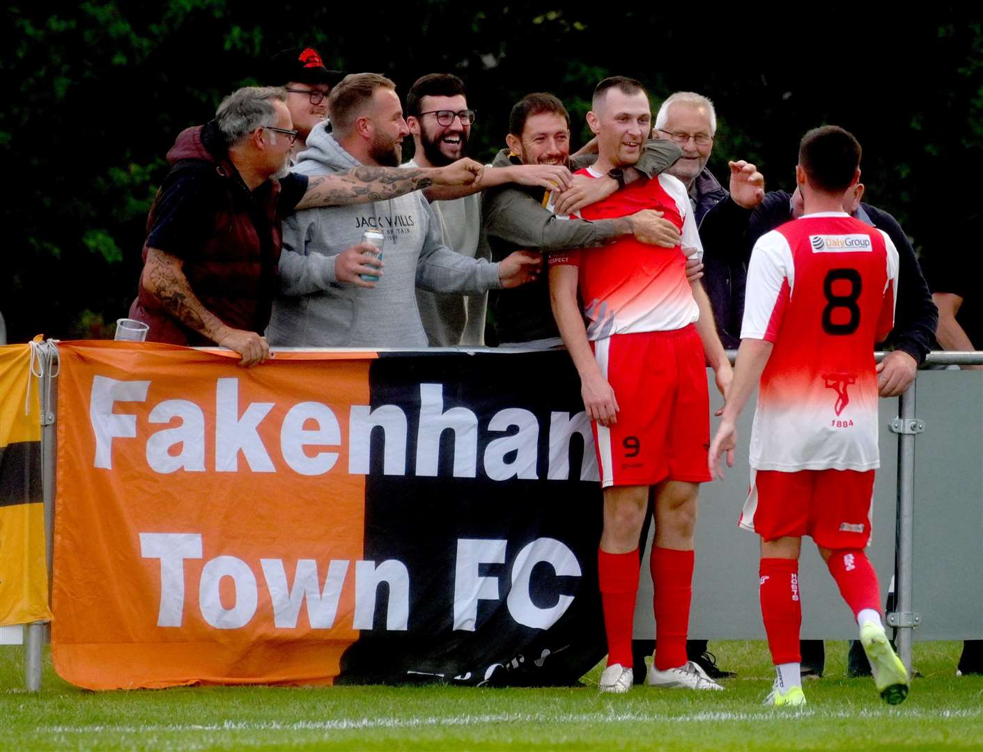 Jake Watts scored his fifth goal in three games this season as Fakenham Town held higher-league Wroxham to a 1-1 draw in the Extra Preliminary Round of the FA Cup this afternoon.