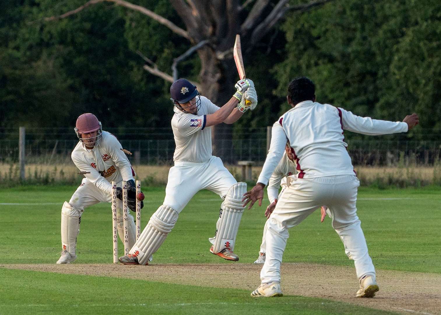 Downham Stow in the field against Copdock & Old Ipswichian. Picture: Andrew Hunt