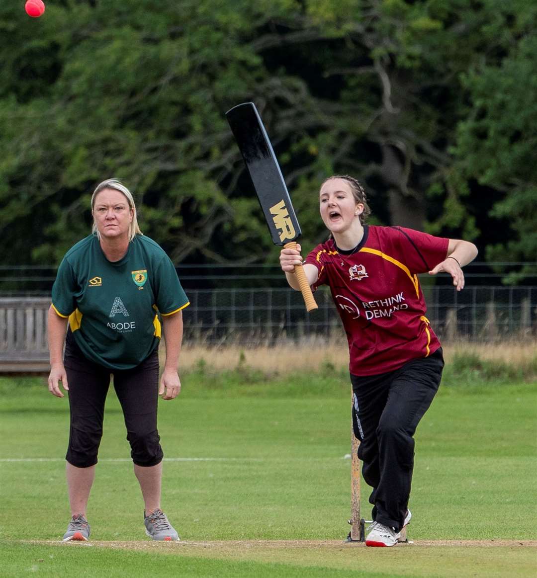 Downham Stow on the attack. Picture: Andrew Hunt