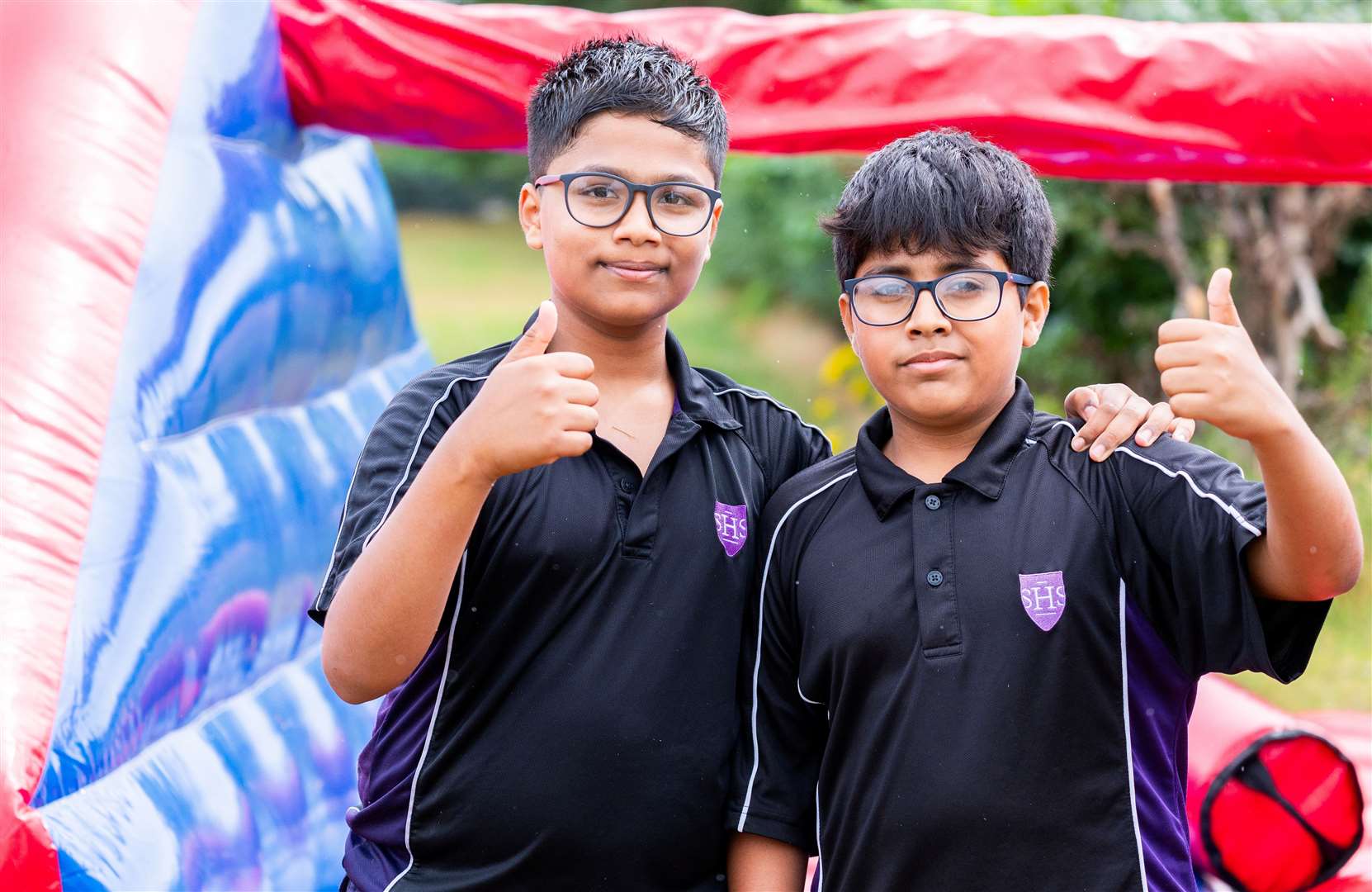Thumbs up to Springfest. Picture: Ian Burt/Barking Dog Media