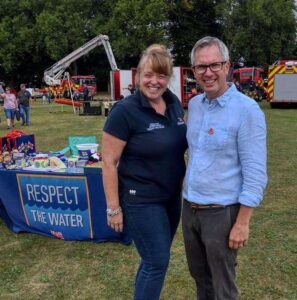 Frontline services showcase skills at first time festival