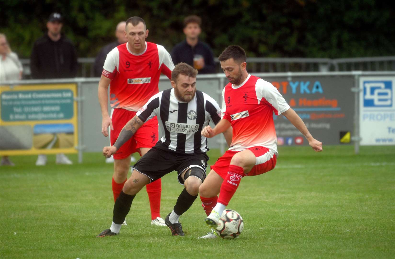 Louis Henman-Mason scored two goals for Fakenham Town this afternoon.