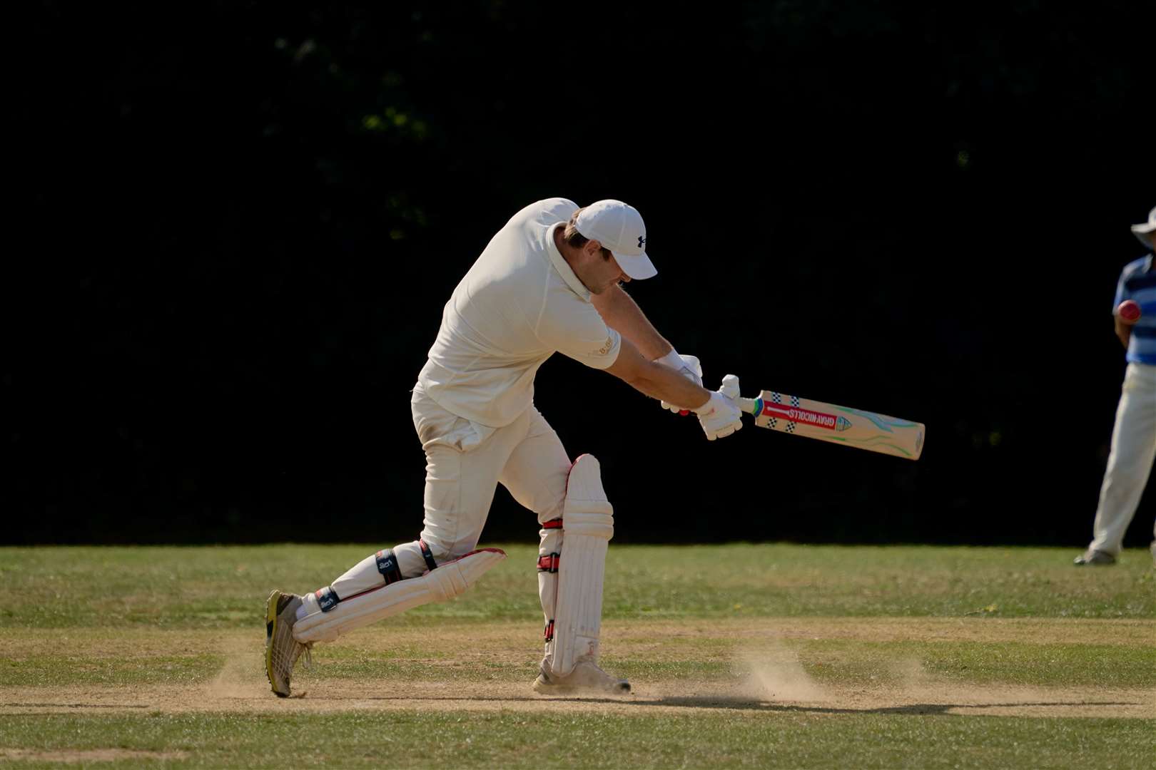 Mark Tilbrook on the attack. Picture: Mark Affleck