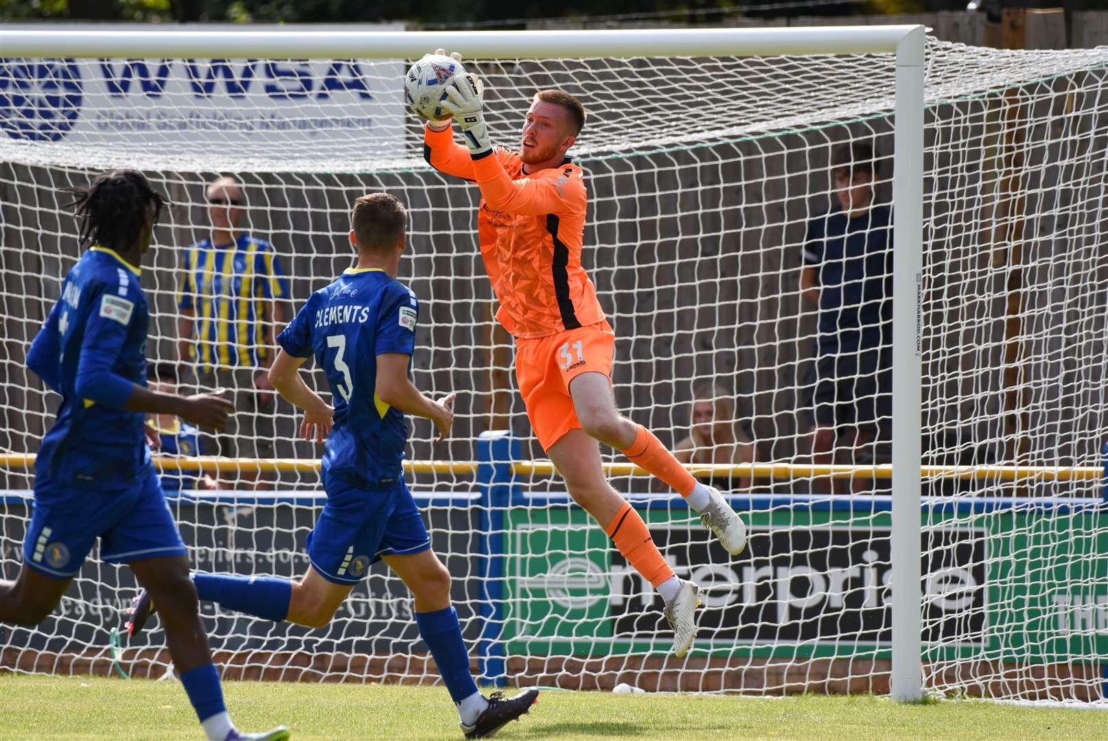 Goalkeeper Louis Chadwick. Picture: Tim Smith