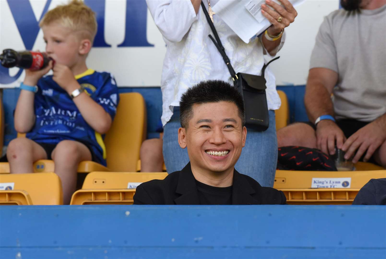 New King's Lynn Town owner Joseph Phua. Picture: Tim Smith