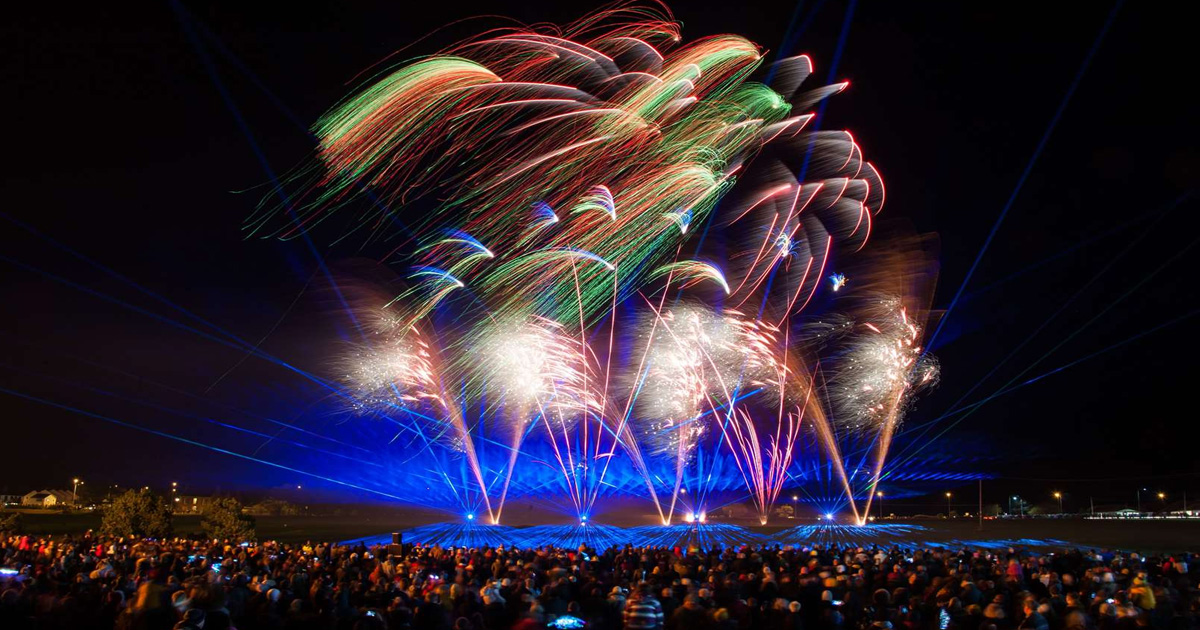 Hunstanton Cliff Top Fireworks Display