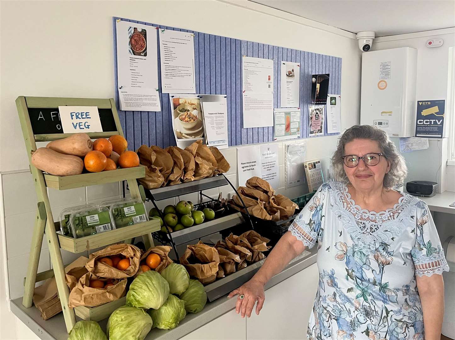 Olivia Jabourian is the project manager at the North Lynn Food Hub