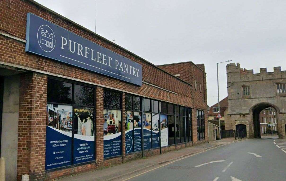 The Purfleet Pantry is on the Southgates Roundabout in Lynn. Picture: Google Maps