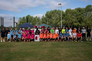 Ladies’ sides battle it out at in-house tournament