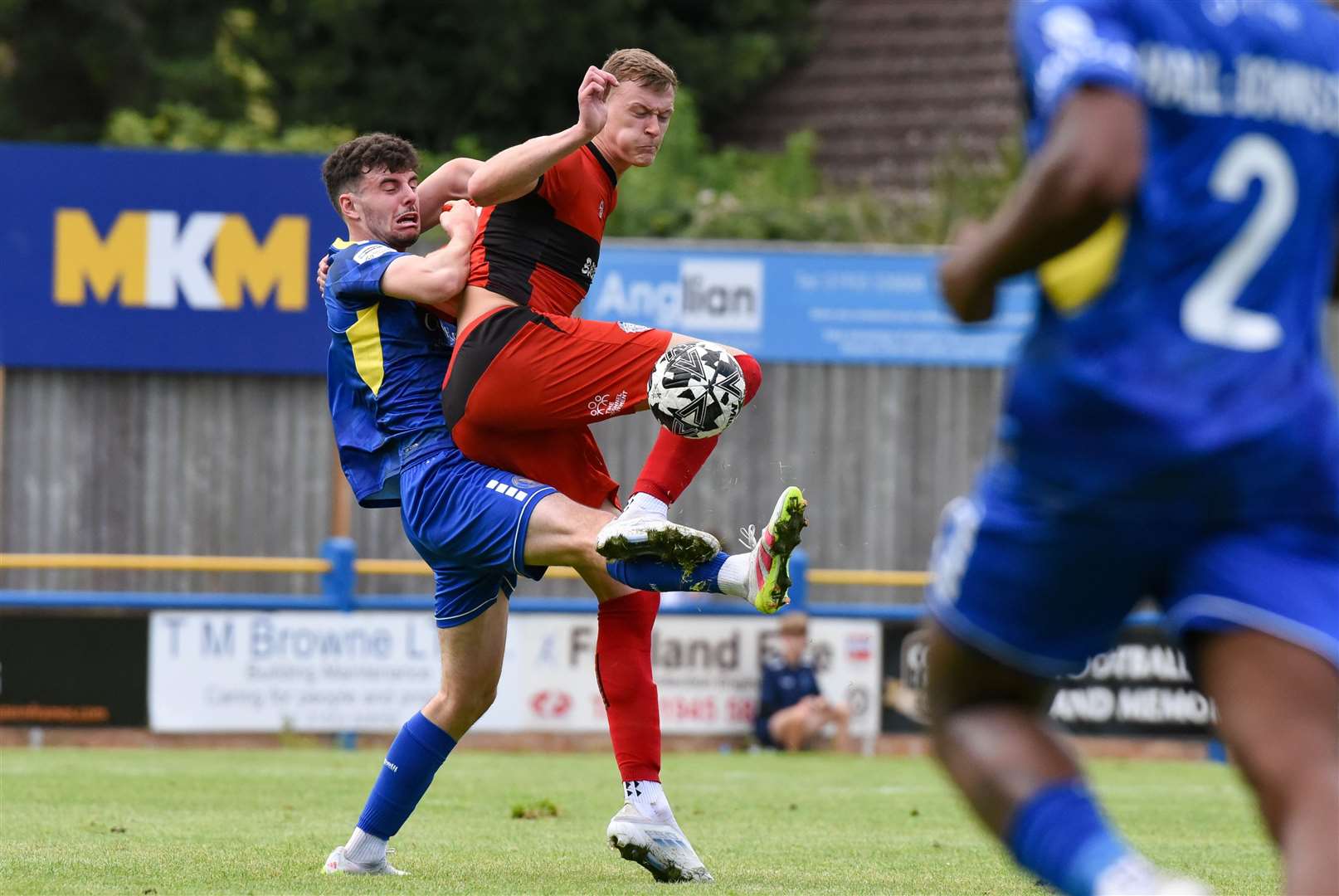 Rhys Doherty and Bartosz Cybulski. Picture: Tim Smith
